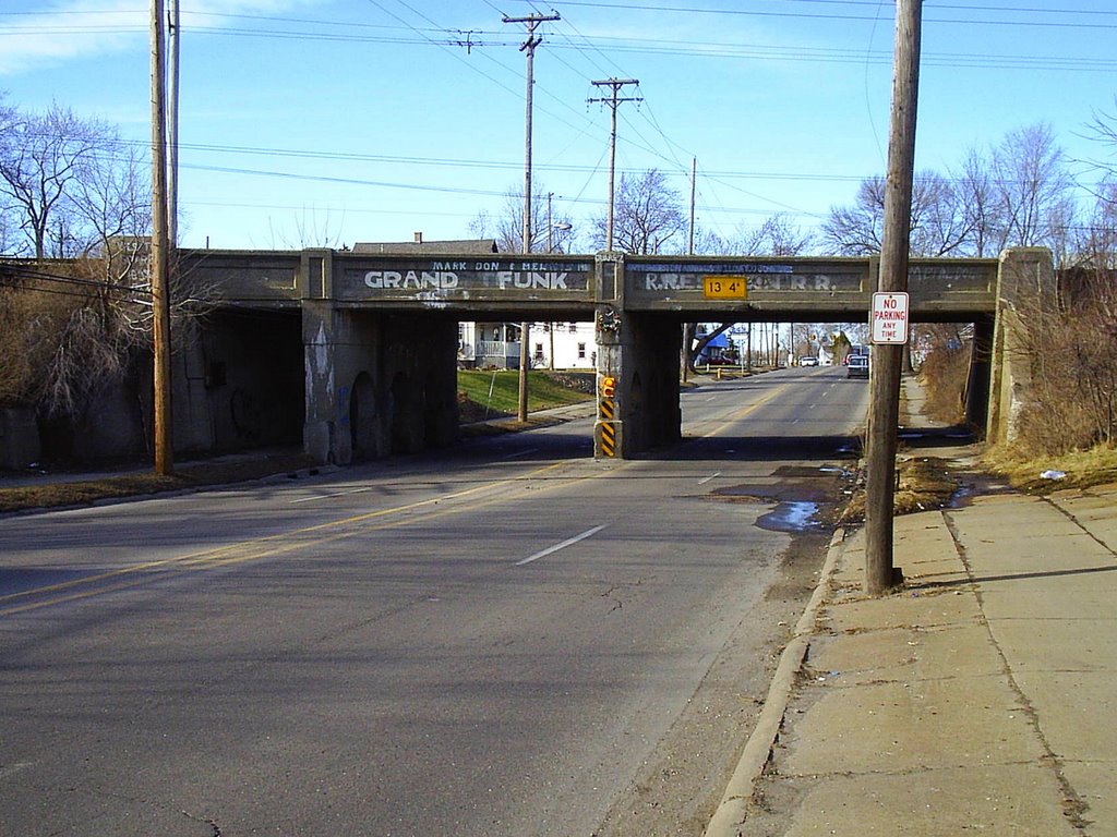 Grand Funk Railroad Trestle, Flint, Michigan