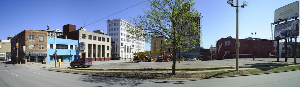 Beach Street Panorama, Flint, Michigan