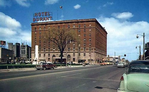 Durant Hotel in the 1950s