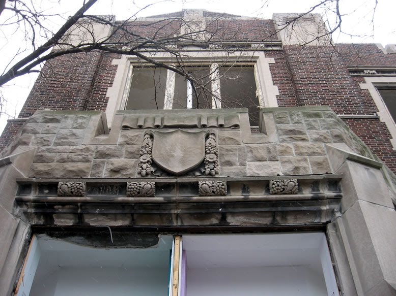 Sherrard School stonework