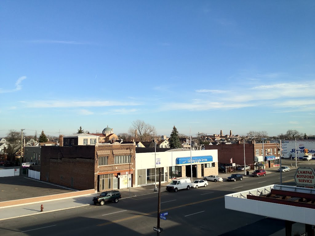 Joseph Campau looking South East