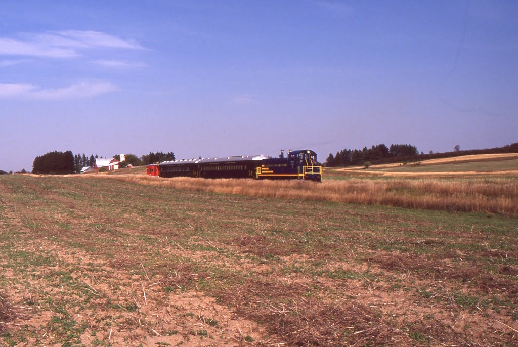 Leelanau Scenic Railroad 1990 Southbound