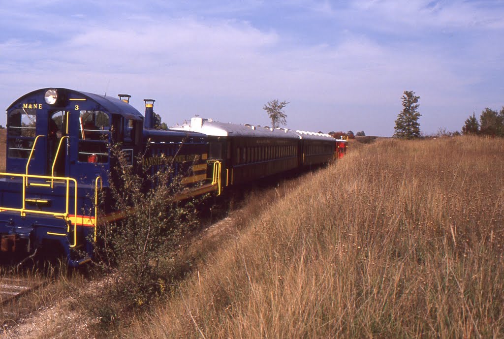 LSRR Train Pausing 1990