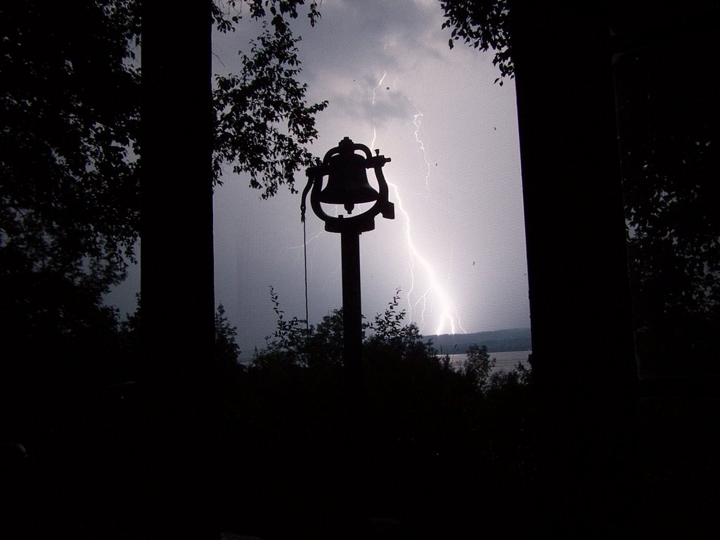 Lightning Strike Over Lake Leelanau