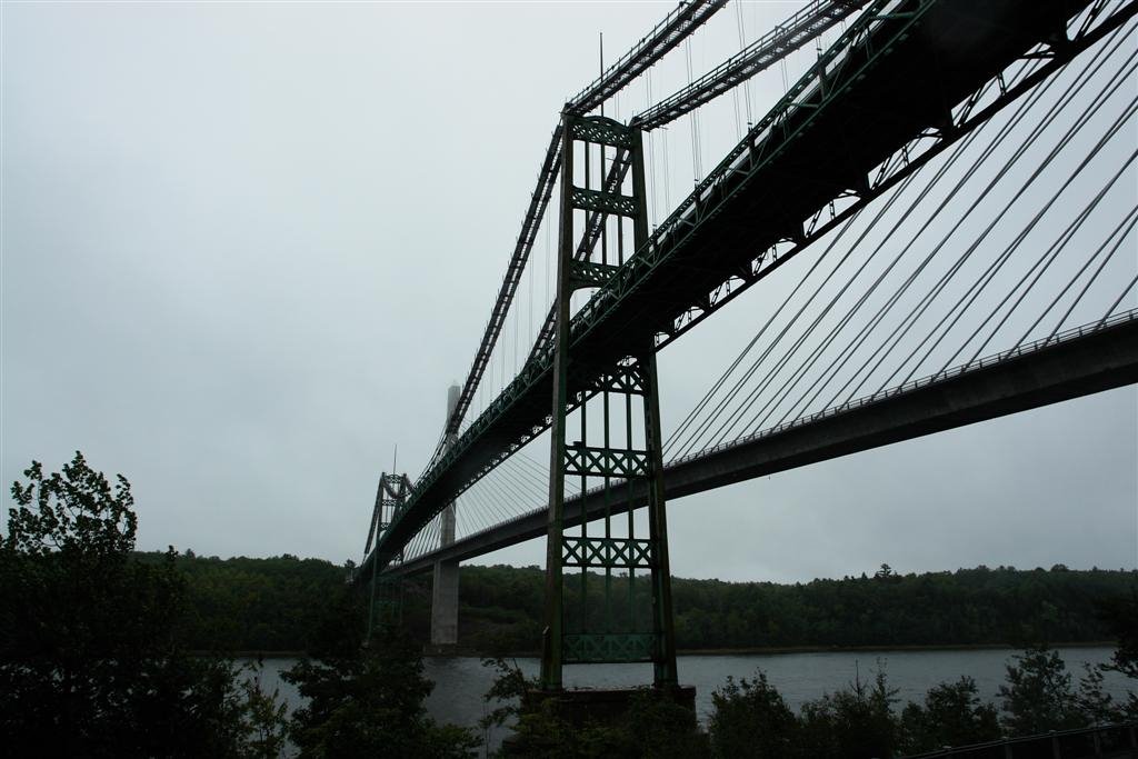The “New”  & "Old" Penobscot Narrows Bridge - Bucksport, Maine