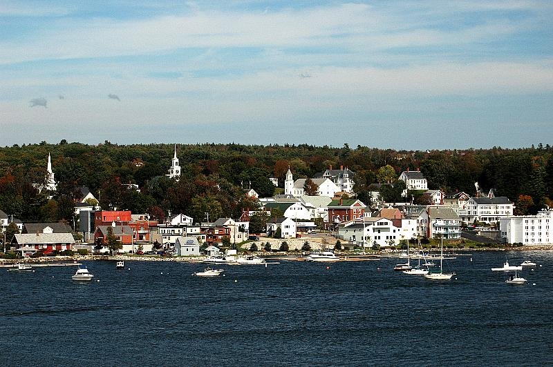 Bucksport Maine from Ft. Knox