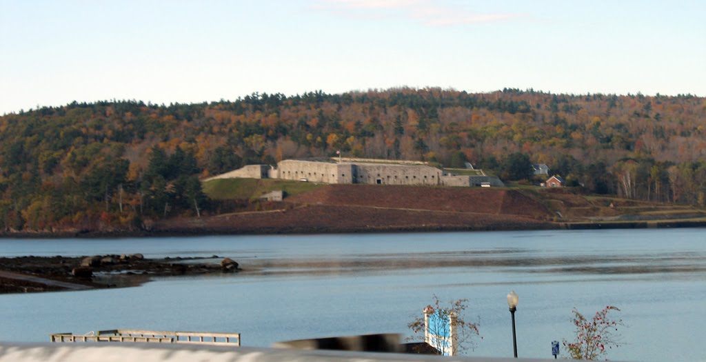 USA - ME. On the US1. Fort Knox near Bucksport.