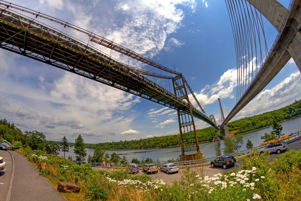 Penobcot Narrows Bridge and Observatory