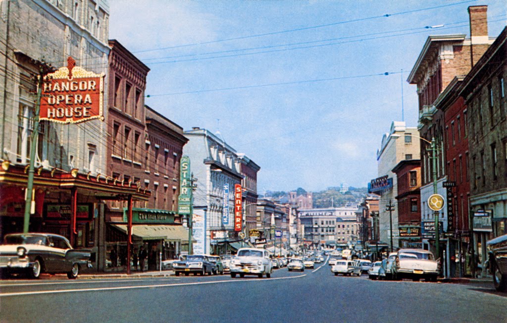 Main Street in Bangor, Maine
