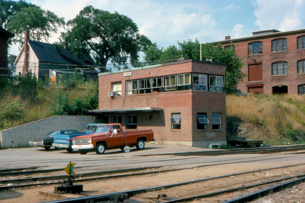 Maine Central Railroads Freight Yard Office at Bangor, ME