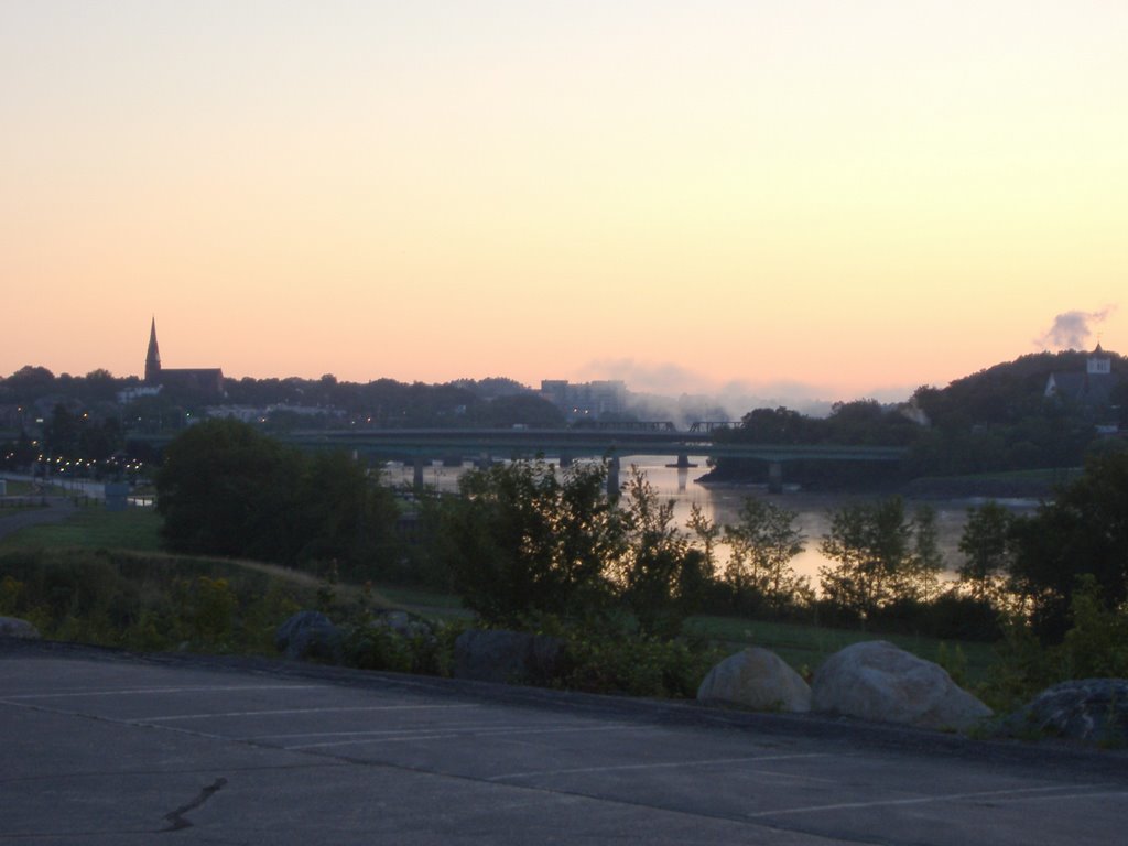 Sunrise in Bangor, Maine