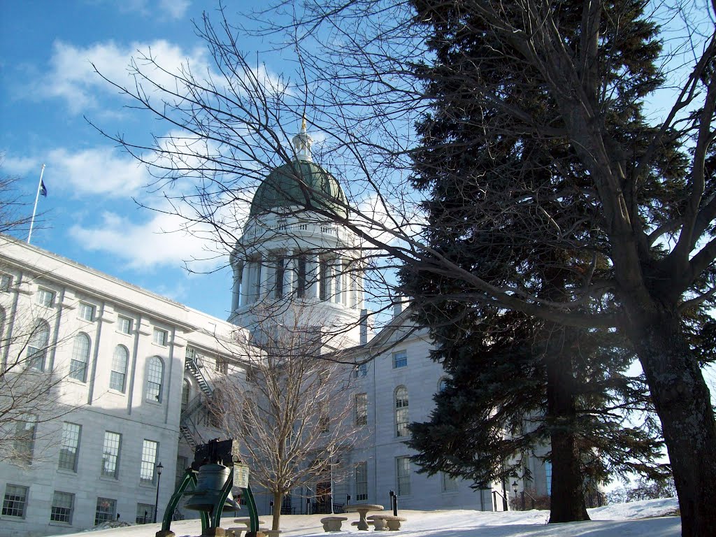 Maine State House. Augusta, Maine.