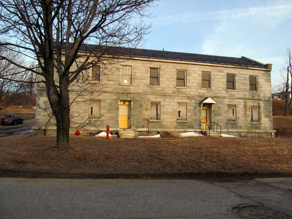 On the grounds of Augusta State Hospital - AMHI closed in 2004. Arsenal Street, Augusta, Maine.