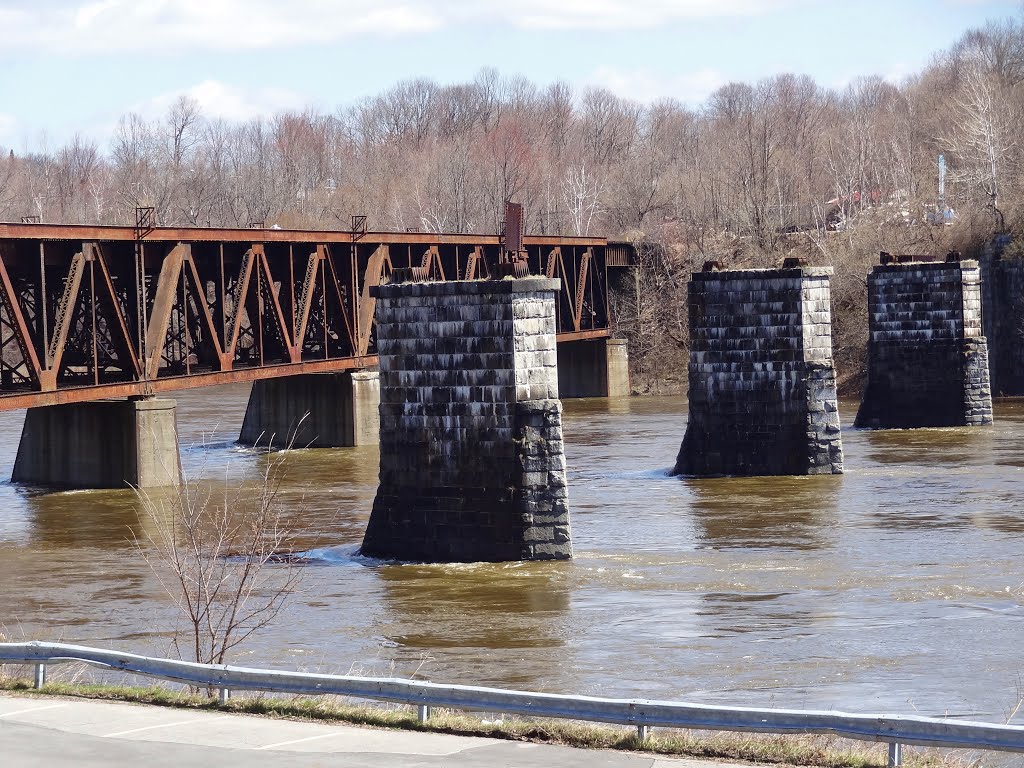 Railroad bridge, Augusta, Maine