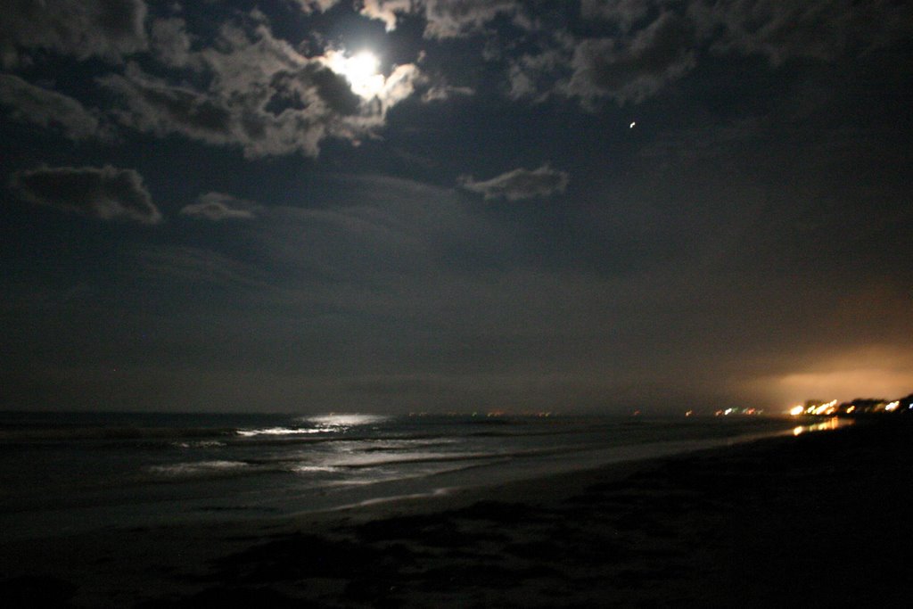 Moon & Old Orchard Pier