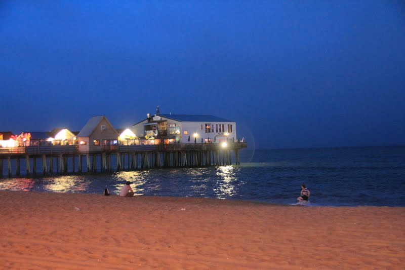 Beach of Old Orchard Beach