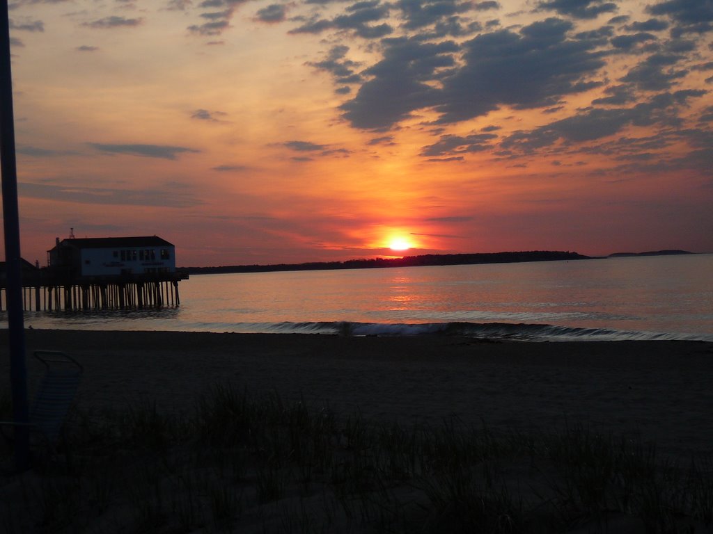 pier at sunrise