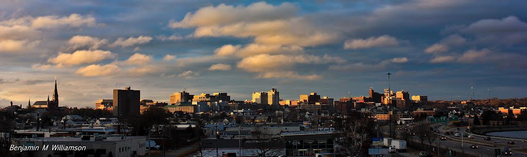 Stormy Sunrise over Portland