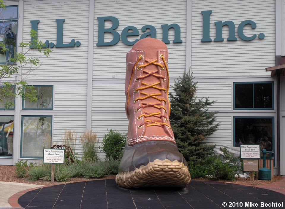 Giant Boot - L.L. Bean - Freeport, Maine