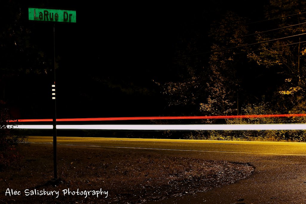 Car Light Trail