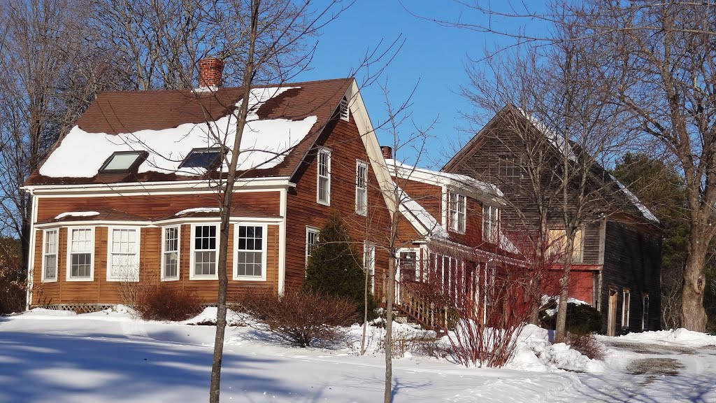 Upper Mast Landing Road connected farm, Freeport Maine