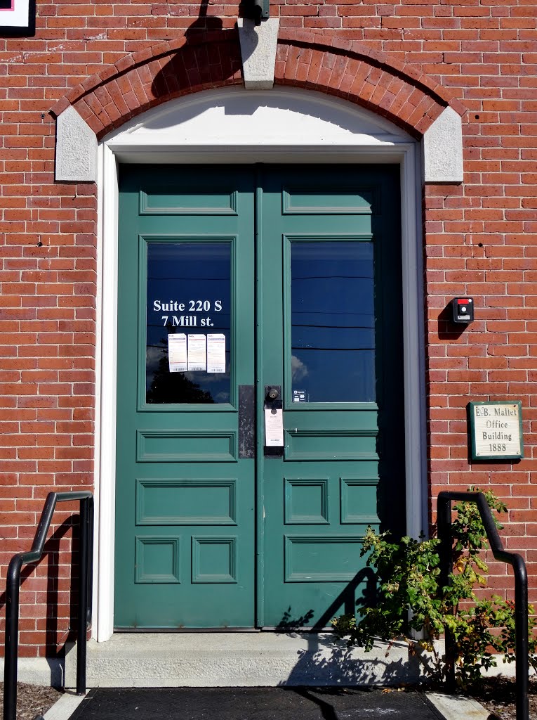 1888 EB Mallett Office Building, Freeport Maine