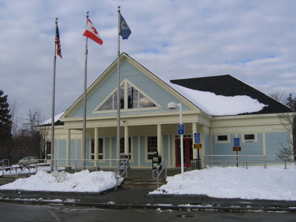 Rest stop on Maine I-95