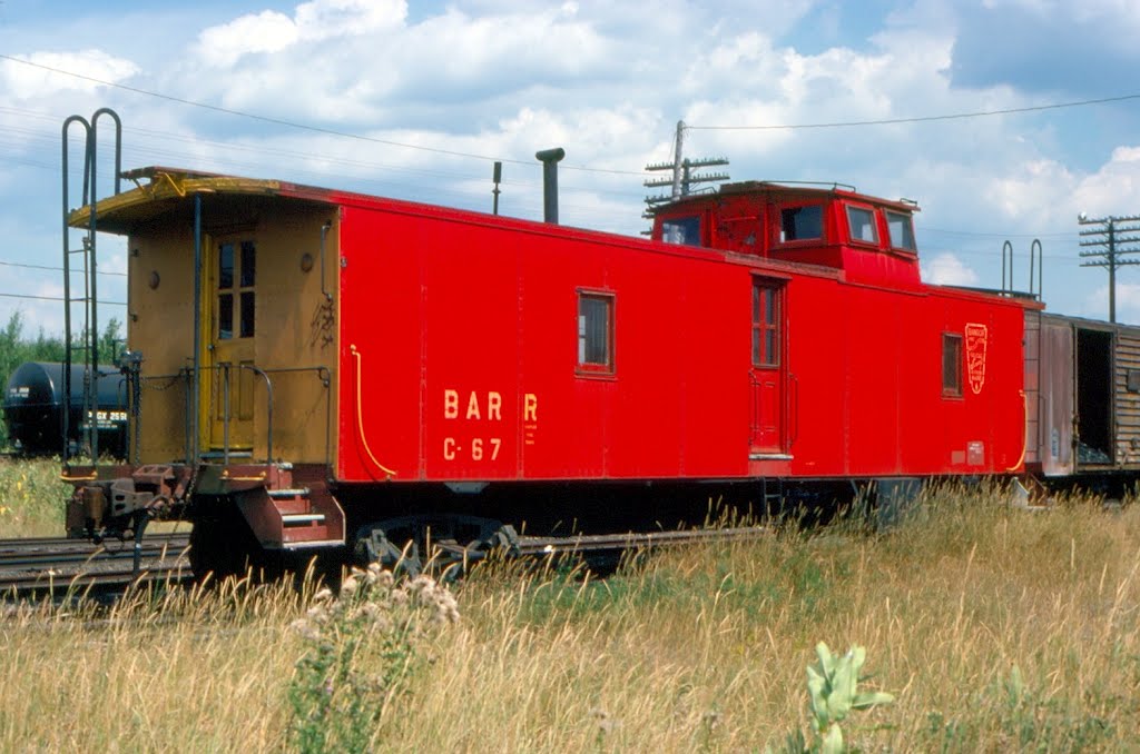 Bangor and Aroostook Railroad Caboose No. C-67 at Northern Maine Junction, Hermon, ME