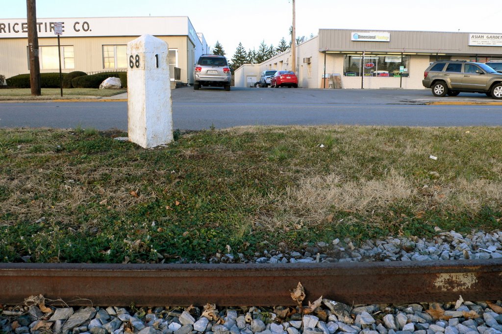 Abandoned PRR Tracks Downtown Frederick