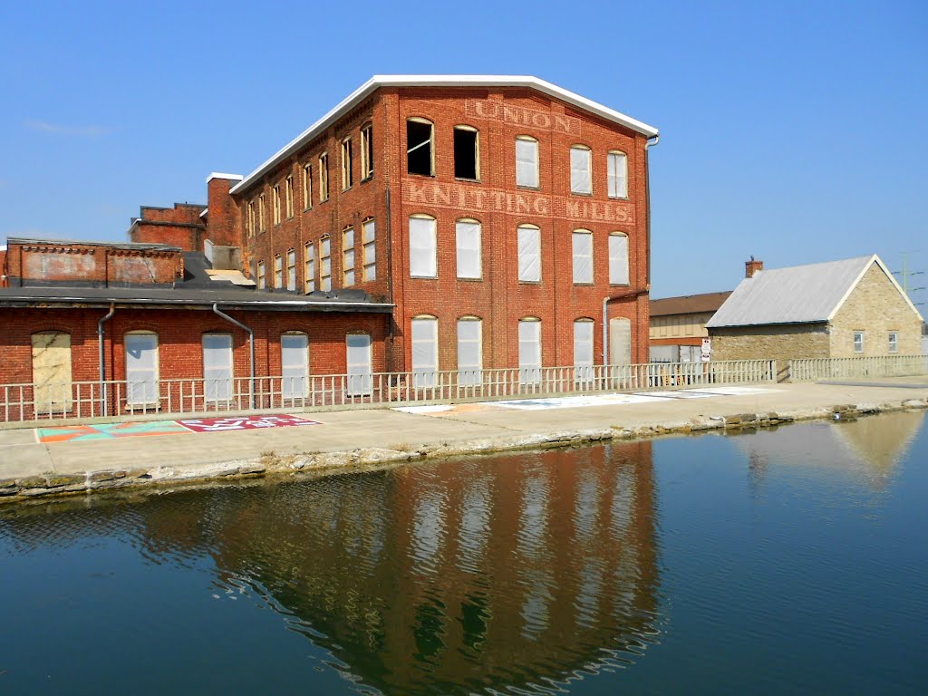 Union Knitting Mills building, Carroll Creek near E Patrick St, Frederick MD