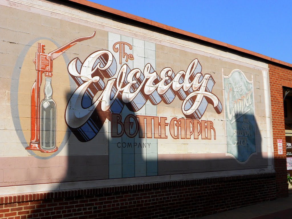 The Everedy Bottle Capper Company mural, S East St, Frederick MD