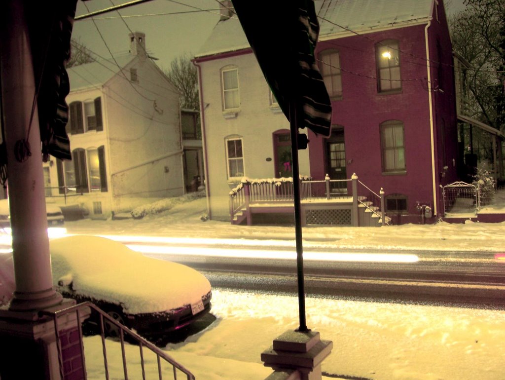Snowy Jefferson Street