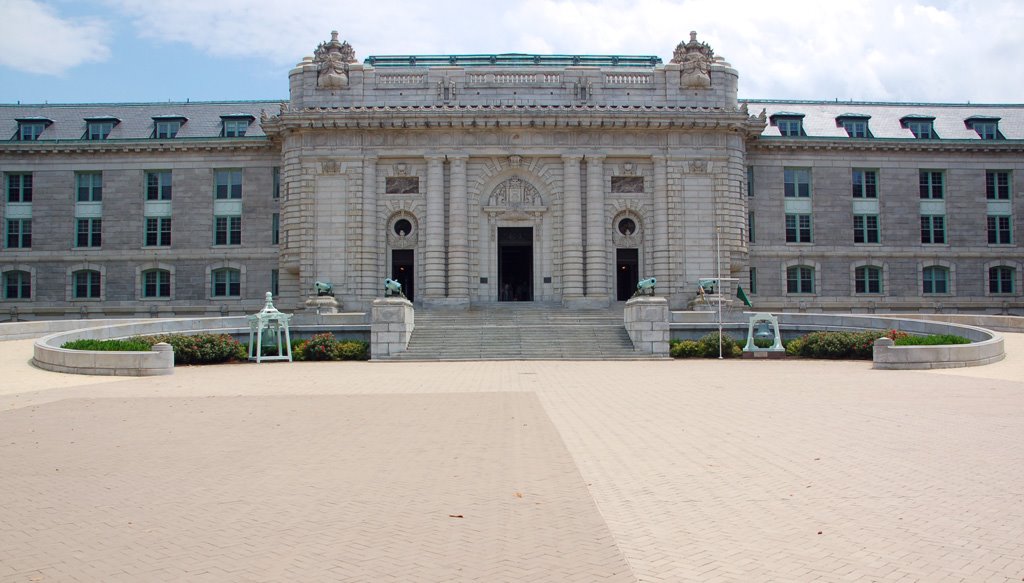 USA - MD - Annapolis - USNA - the T-court