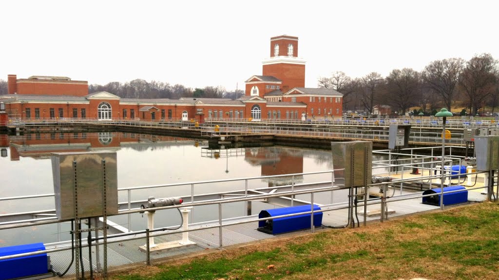 The Dalecarlia Reservoir and Water Treatment Plant, Washington Aqueduct, MacArthur Blvd, Washington DC