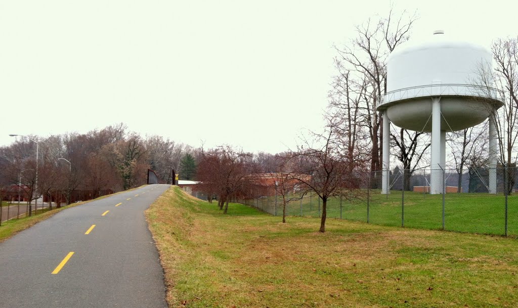 Capital Crescent Trail, The Dalecarlia Reservoir and Water Treatment Plant, MacArthur Blvd, Bethesda MD