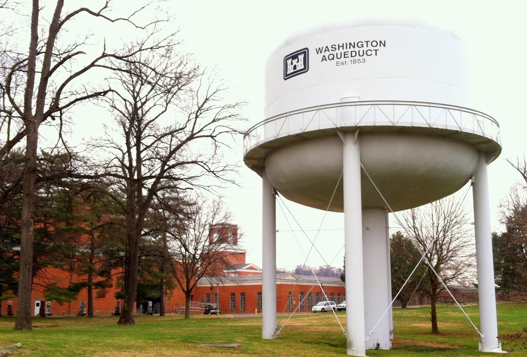 Washington Aqueduct water tower, The Dalecarlia Reservoir and Water Treatment Plant, MacArthur Blvd, Washington DC