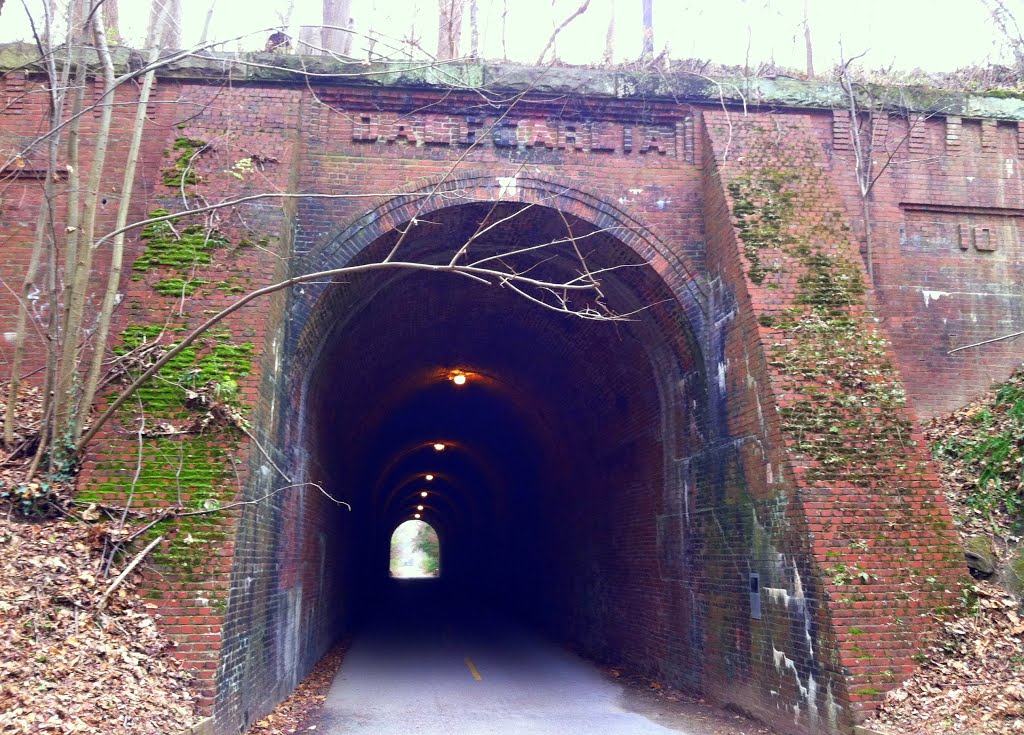Dalecarlia Tunnel, Capital Crescent Trail, MacArthur Blvd, Bethesda MD