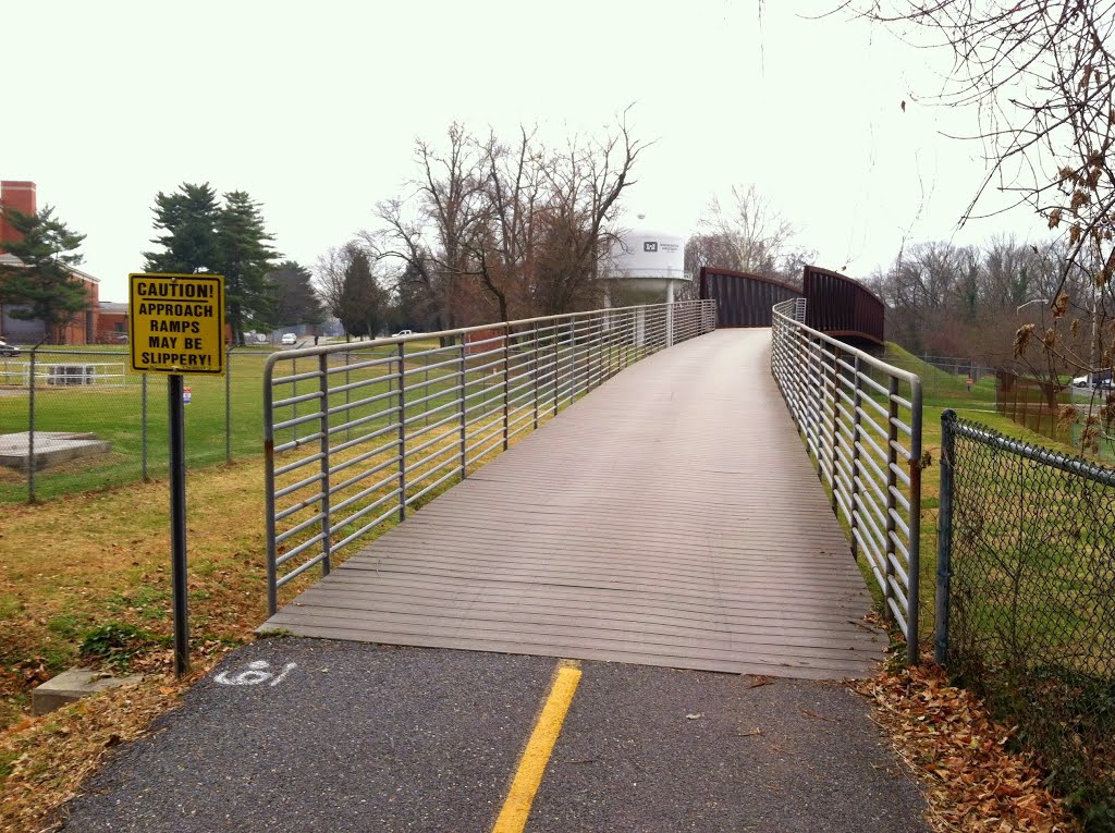 Capital Crescent Trail, near the Dalecarlia Reservoir and Water Treatment Plant, MacArthur Blvd, Bethesda MD