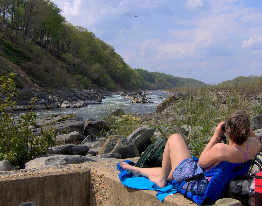 Little Falls near Chain Bridge, Potomac River, Washington DC