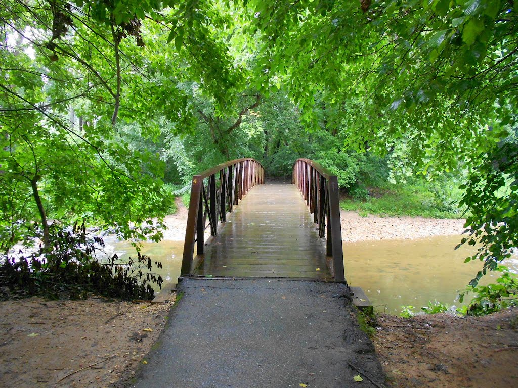 Bridge over Little Falls Branch, Little Falls Stream Valley Park Bethesda, Maryland