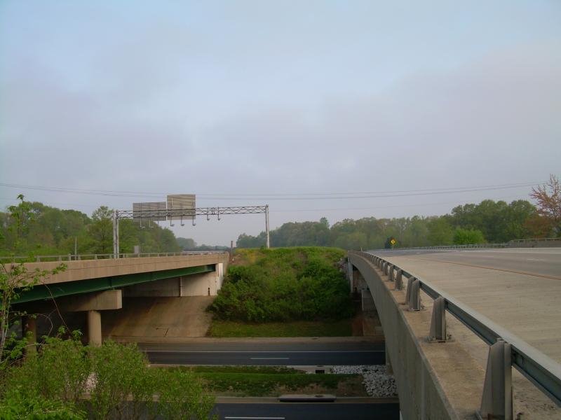 Route 702 (Southeast Freeway) bridges at Eastern Blvd.