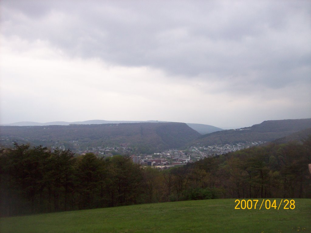 View of Cumberland from Constitution Park
