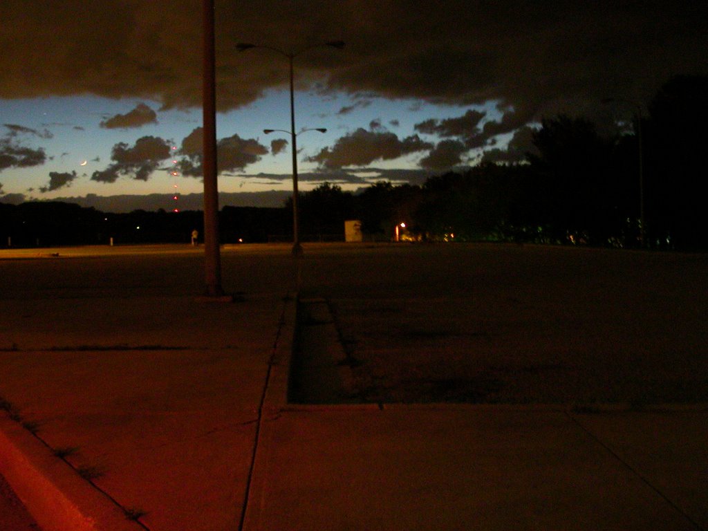 Pine Grove Middle School. View is to the northwest towson area.