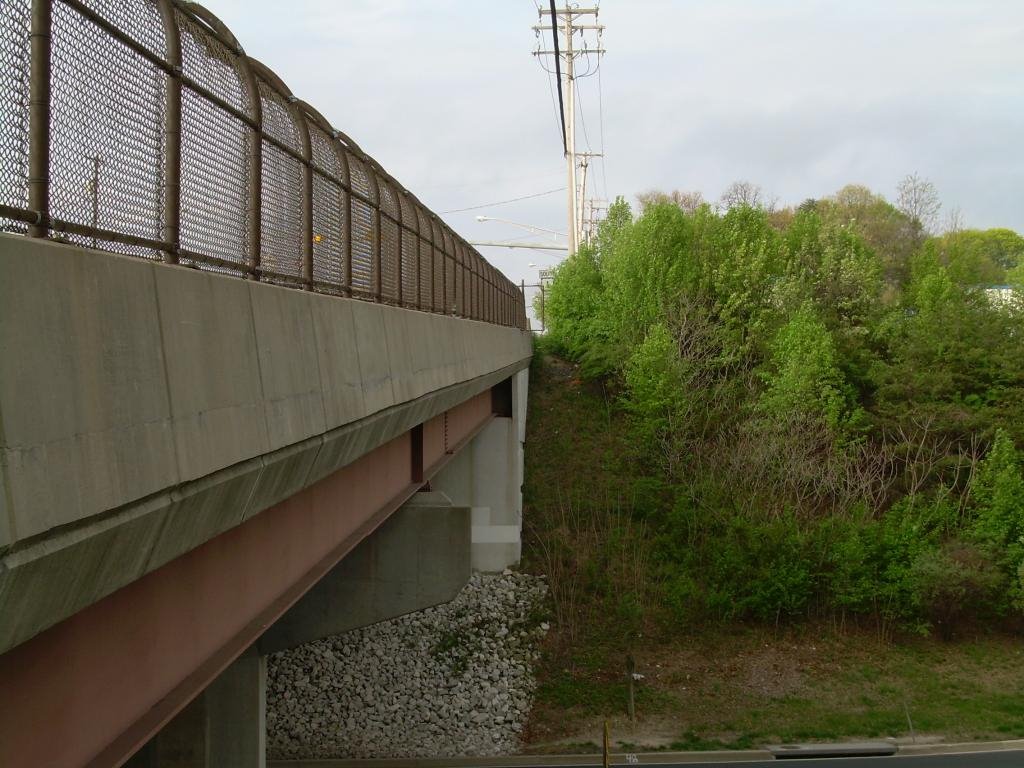 US 1 bridge from MD 43