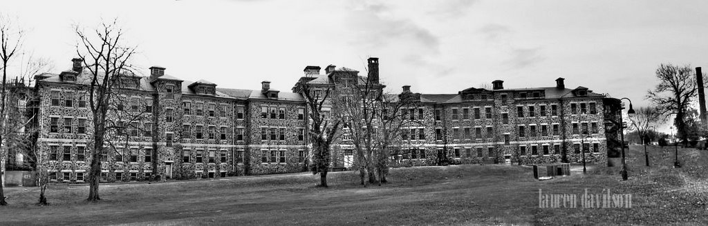 Spring Grove Abandoned Psychopathic Building (rear), Spring Grove State Hospital, MD