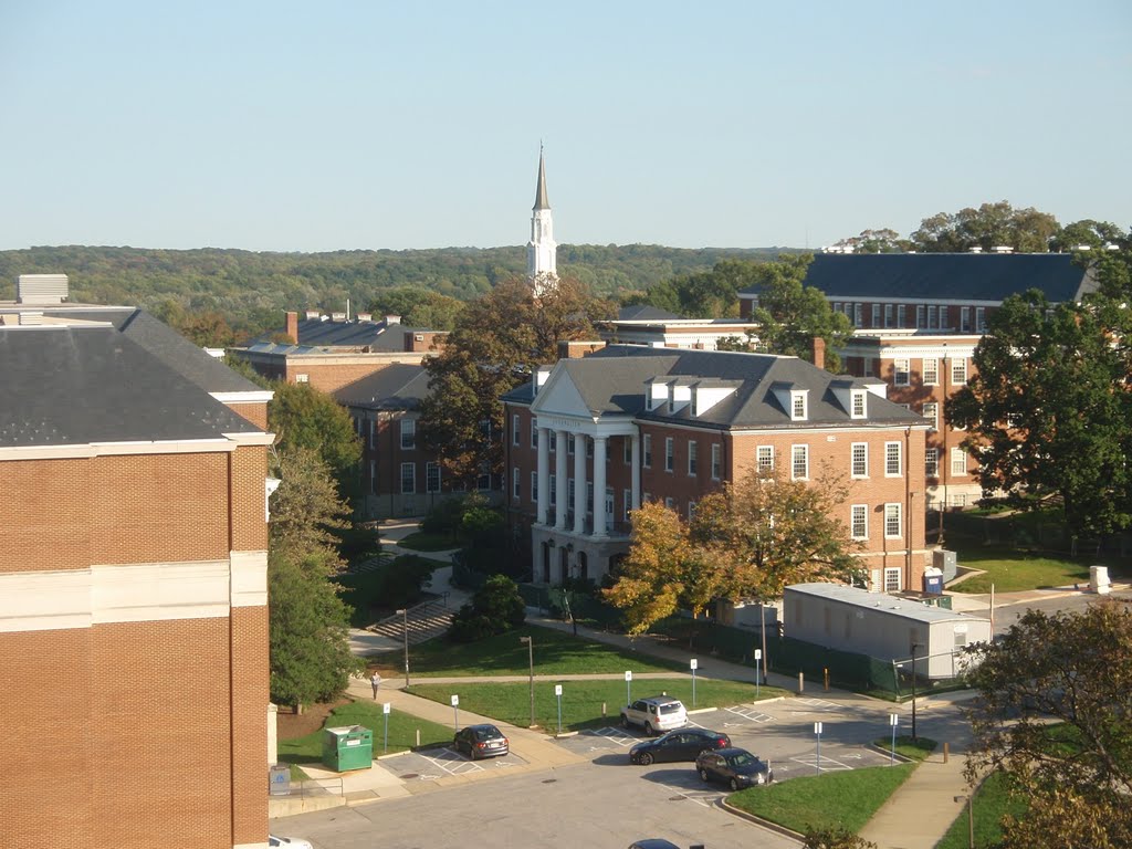 View from Anne Arundel study lounge