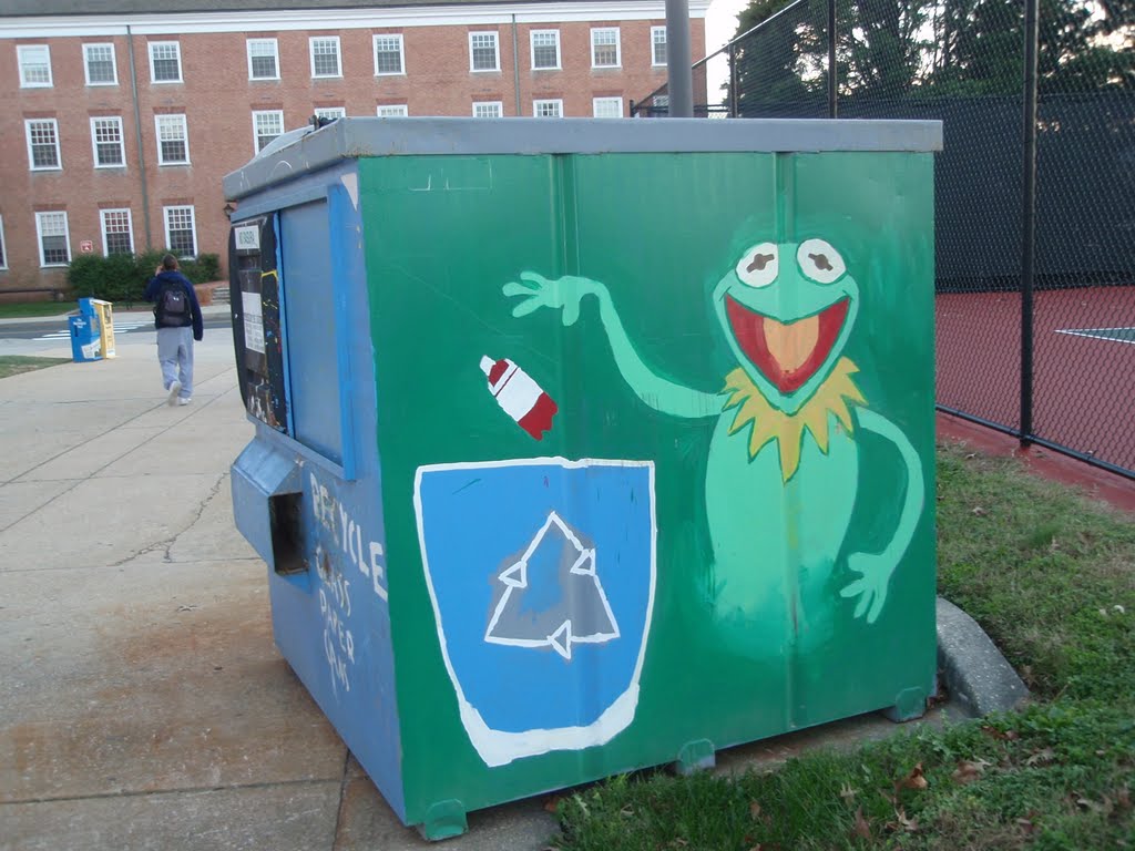 Kermit is green