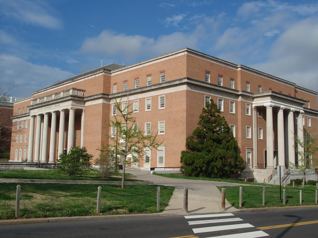 Hornbake from Campus Drive