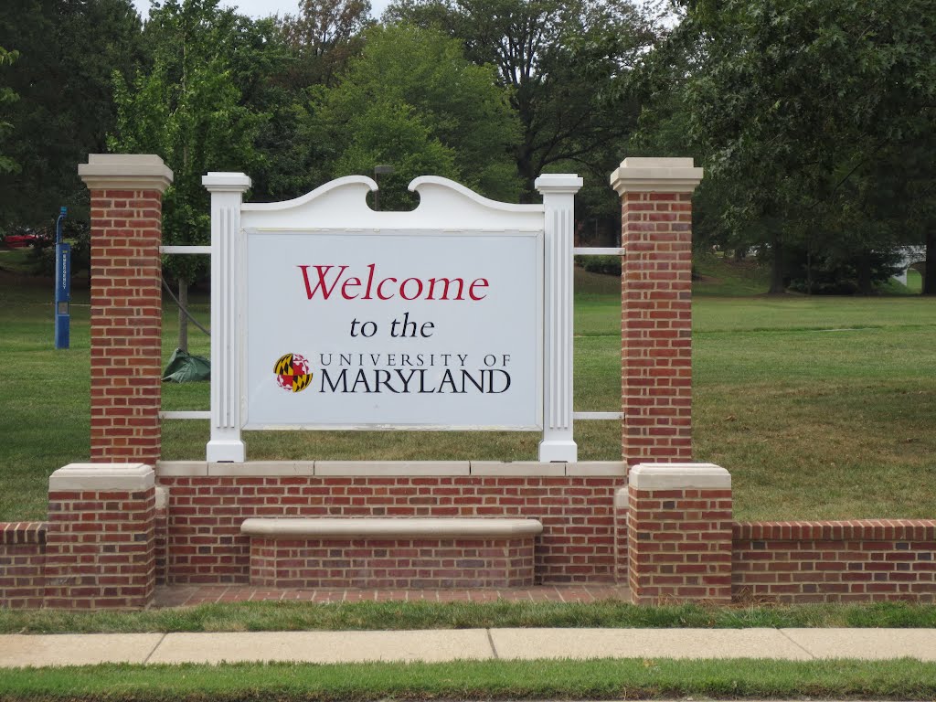 Route 1 view of University of Maryland College Park