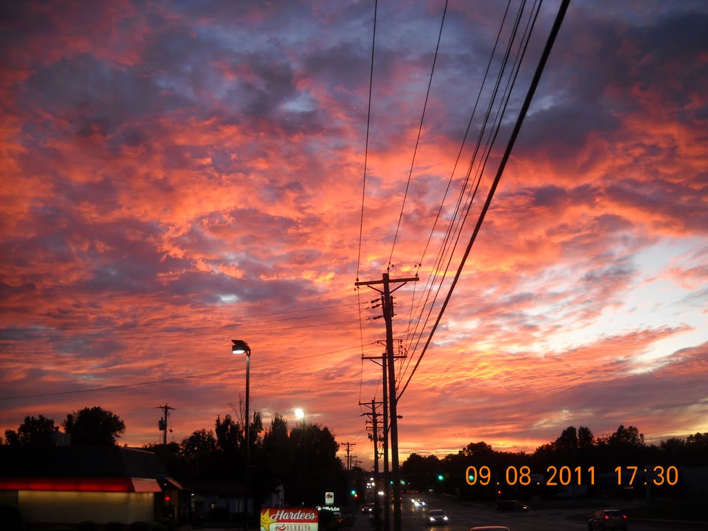 Sunset - St. Louis, MO - Sept 8 2011 - 5:30 pm